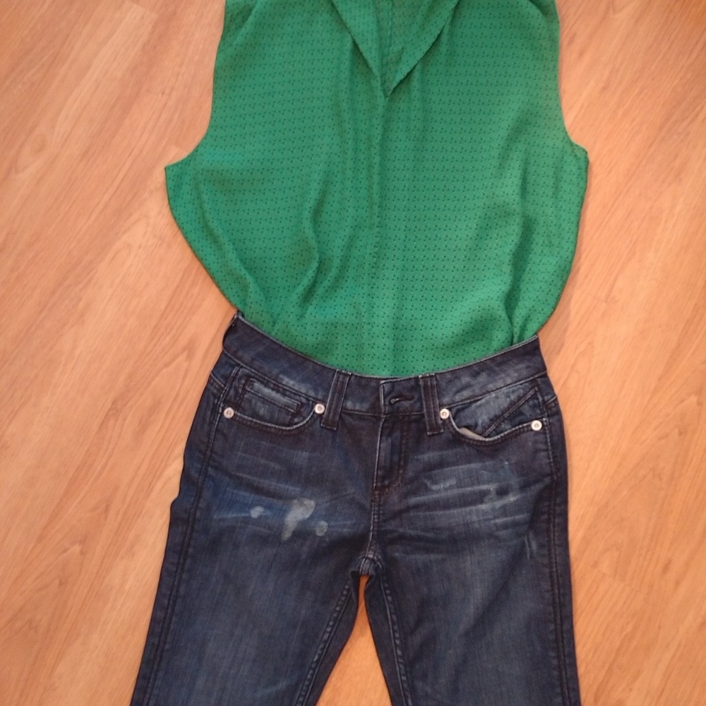 CAbi Green Silk Blend